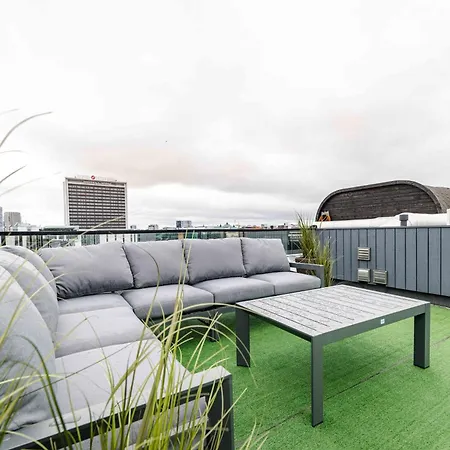 Rotermann Quarter With Rooftop Terrace & Panoramic View 公寓 *